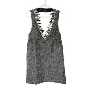 Anna Sui Tweed Jumper Dress Juniors Size‎ 11 Large Glam